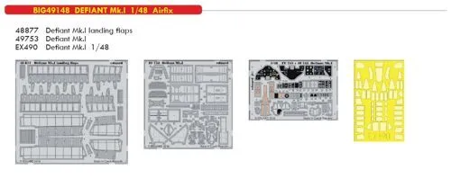 Eduard Big-Ed 1/48 Boulton-Paul Defiant Mk.I #49148 3 Eduard Big-Ed 1/48 Boulton-Paul Defiant Mk.I #49148