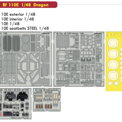 Eduard Big-Ed 1/48 Messerschmitt Bf-110E 1/48 #49271
