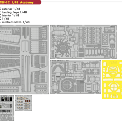 Eduard Big-Ed 1/48 Grumman TBF-1C Avenger 1/48 #49315