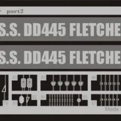 Eduard 1/350 USS Fletcher DD445 Detail Set # 53003 -Aircraft Kits Sales ed53003 1 1