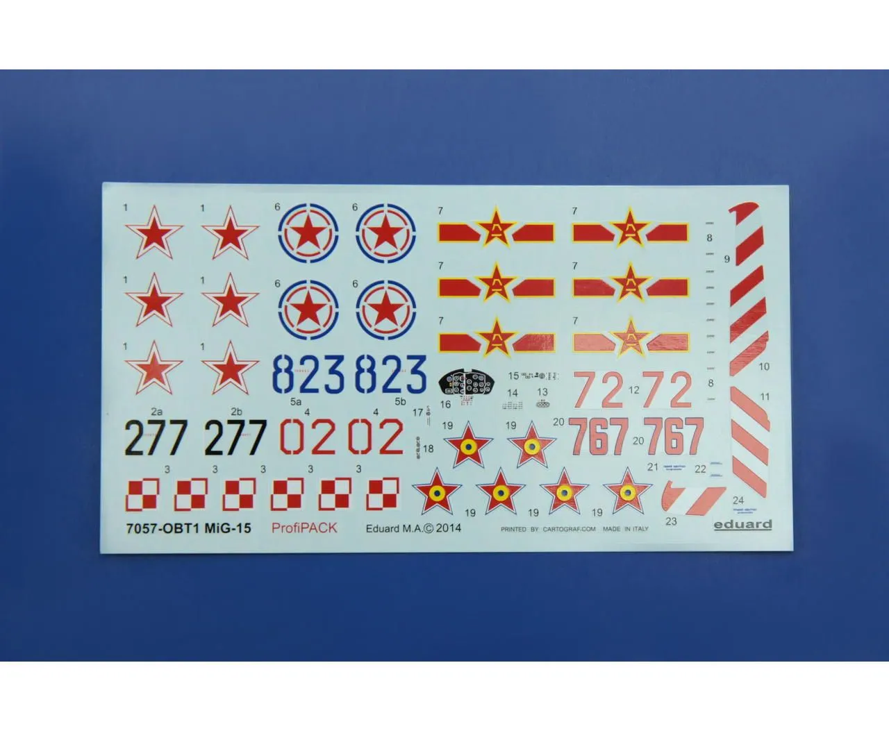 Eduard 1/72 Mikoyan MiG-15 ProfiPACK # 7057 10 Eduard 1/72 Mikoyan MiG-15 ProfiPACK # 7057 - Image 8