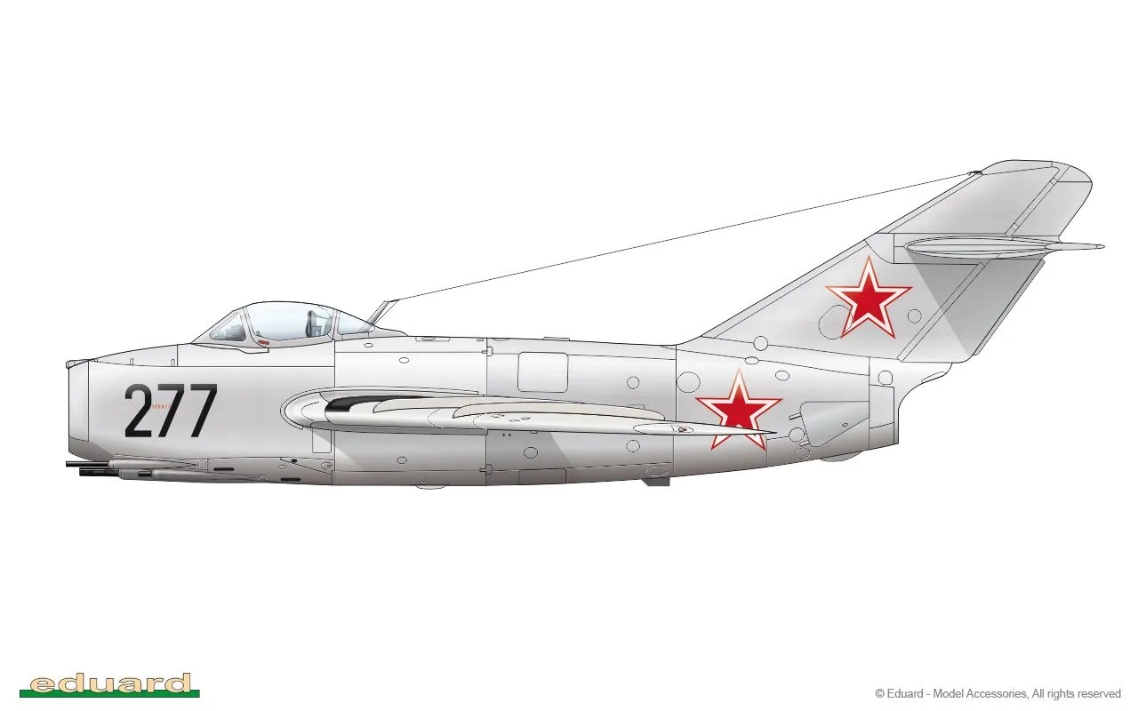 Eduard 1/72 Mikoyan MiG-15 ProfiPACK # 7057 6 Eduard 1/72 Mikoyan MiG-15 ProfiPACK # 7057 - Image 4