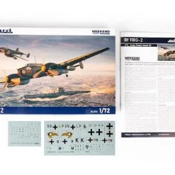 Eduard 1/72 Messerschmitt Bf-110G-2 Weekend Edition # 7468 -Aircraft Kits Sales edk7468 1