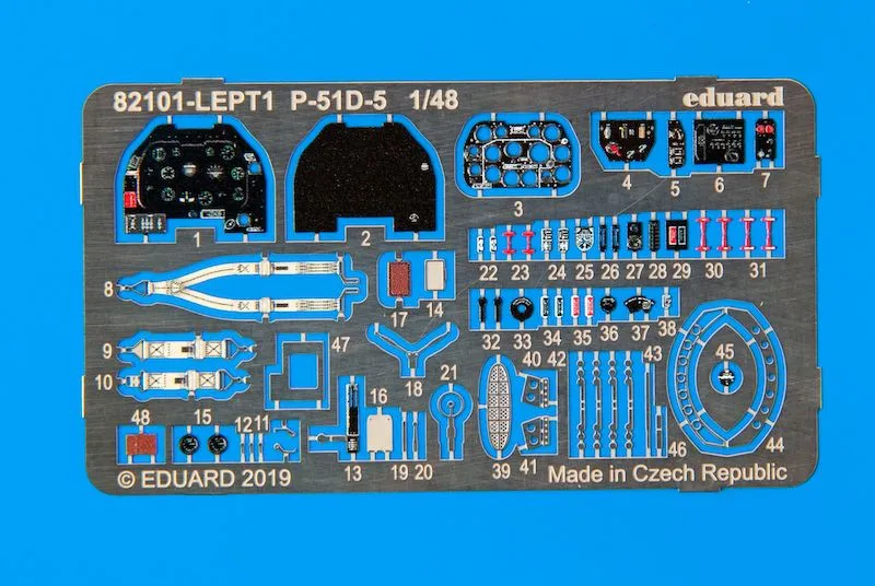 Eduard 1/48 North-American P-51D-5 Mustang ProfiPACK # 82101 5 Eduard 1/48 North-American P-51D-5 Mustang ProfiPACK # 82101 - Image 3