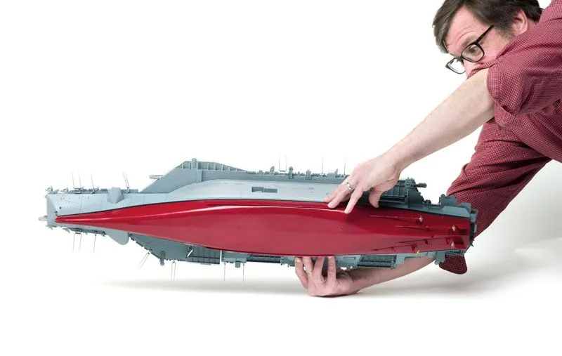 I LOVE KIT 1/350 USS John F Kennedy CV-67 (Ex Merit) # 65306 8 I LOVE KIT 1/350 USS John F Kennedy CV-67 (Ex Merit) # 65306 - Image 6