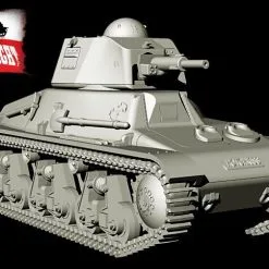 First To Fight Kits 1/72 Hotchkiss With A 37mm SA38 Gun # 094 11 First To Fight Kits 1/72 Hotchkiss With A 37mm SA38 Gun # 094 -Aircraft Kits Sales ftf094 4