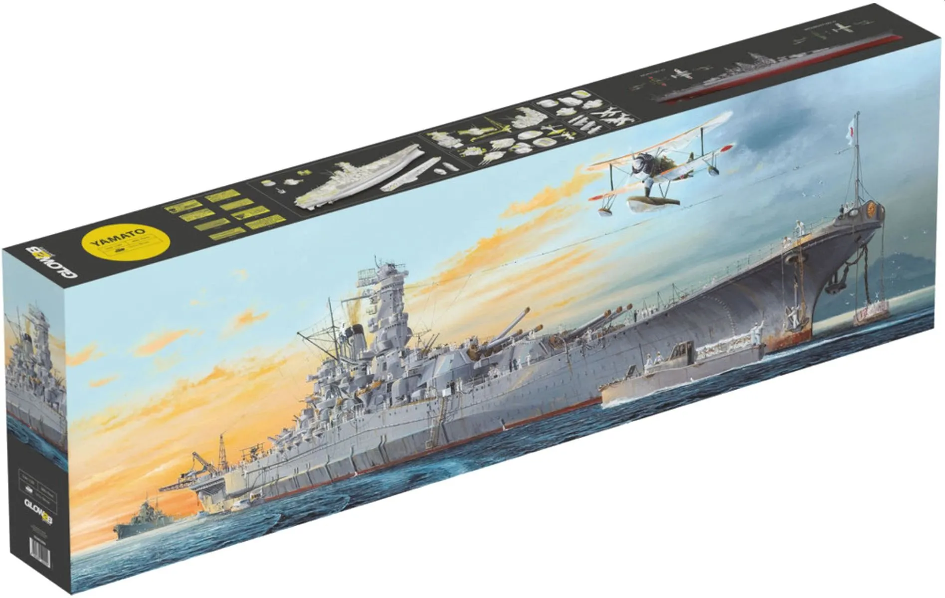 EModels Glow2B 1/200 IJN Yamato Battleship # 64010 4 EModels Glow2B 1/200 IJN Yamato Battleship # 64010 - Image 2