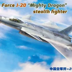 Bronco Models 1/72 PLA Air Force J-20 "Mighty Dragon" Stealth Fighter # 7010