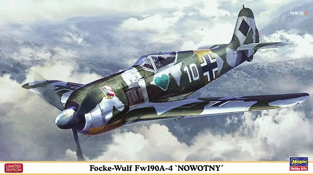 Hasegawa 1/48 Focke-Wulf Fw-190A-4 Nowotny # 07506 3 Hasegawa 1/48 Focke-Wulf Fw-190A-4 Nowotny # 07506