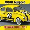 Hasegawa 1/24 Volkswagen (VW) Beetle Type 1 "MOON Equipped" # 20357 2 Hasegawa 1/24 Volkswagen (VW) Beetle Type 1 "MOON Equipped" # 20357 -Aircraft Kits Sales ha20357 1