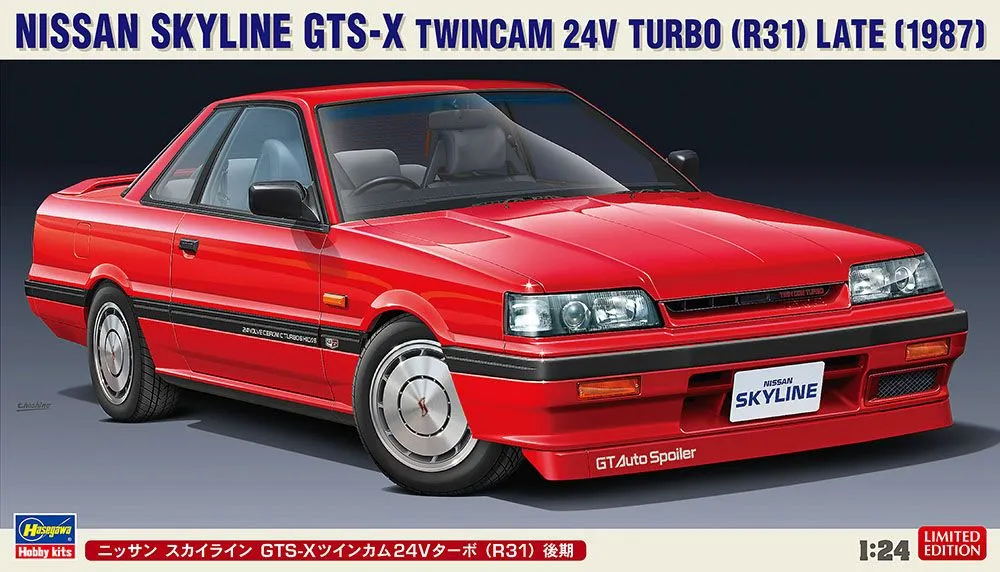 Hasegawa 1/24 Nissan Skyline Gts-X Twincam 2 # 20448 3 Hasegawa 1/24 Nissan Skyline Gts-X Twincam 2 # 20448