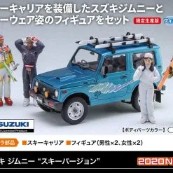 Hasegawa 1/24 Suzuki Jimny "Ski Version" With 4 Figures # 20476 -Aircraft Kits Sales ha20476
