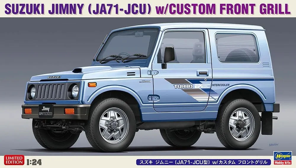 Hasegawa 1/24 Suzuki Jimny (JA71-JCU) W/Custom Front Grill # 20509 3 Hasegawa 1/24 Suzuki Jimny (JA71-JCU) W/Custom Front Grill # 20509