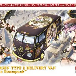 Hasegawa 1/24 Volkswagen Type 2 Delivery Van 'Egg Girls Steampunk' # P440 -Aircraft Kits Sales hasp440 2