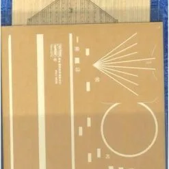 Hasegawa 1/350 IJN Aircraft Carrier Junyo - Wooden Deck Set # QG66