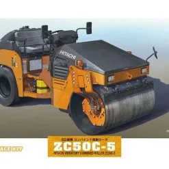 Hasegawa 1/35 Hitachi Vibratory Combined Roller ZC50C-5 # 02 19 Hasegawa 1/35 Hitachi Vibratory Combined Roller ZC50C-5 # 02 -Aircraft Kits Sales hawm02 1
