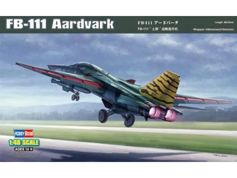 Hobby Boss 1/48 FB-111 Aardvark # 80351 - Plastic Model Kit 3 Hobby Boss 1/48 FB-111 Aardvark # 80351 - Plastic Model Kit