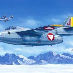 Hobby Boss Hobbyboss 1/48 SAAB J-29F Tunnan Flying Barrel # 81745 - Plastic Model Kit -Aircraft Kits Sales hb81745new