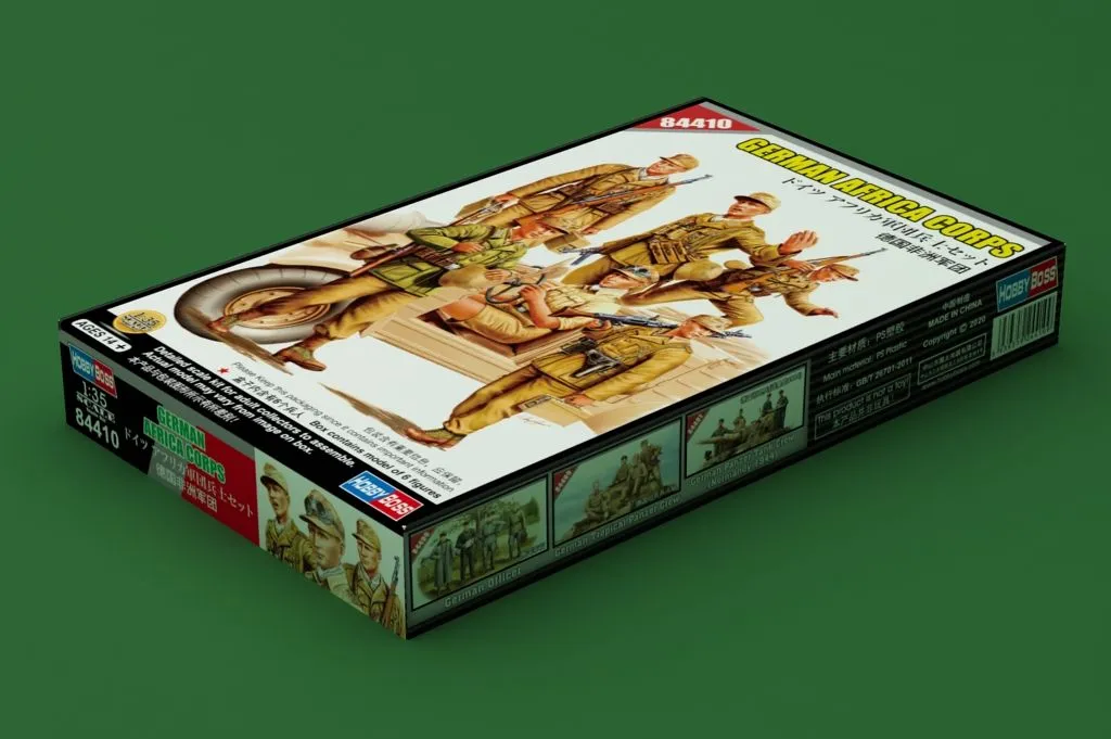 Hobby Boss 1/35 German Afrika Korps (WWII) # 84410 4 Hobby Boss 1/35 German Afrika Korps (WWII) # 84410 - Image 2