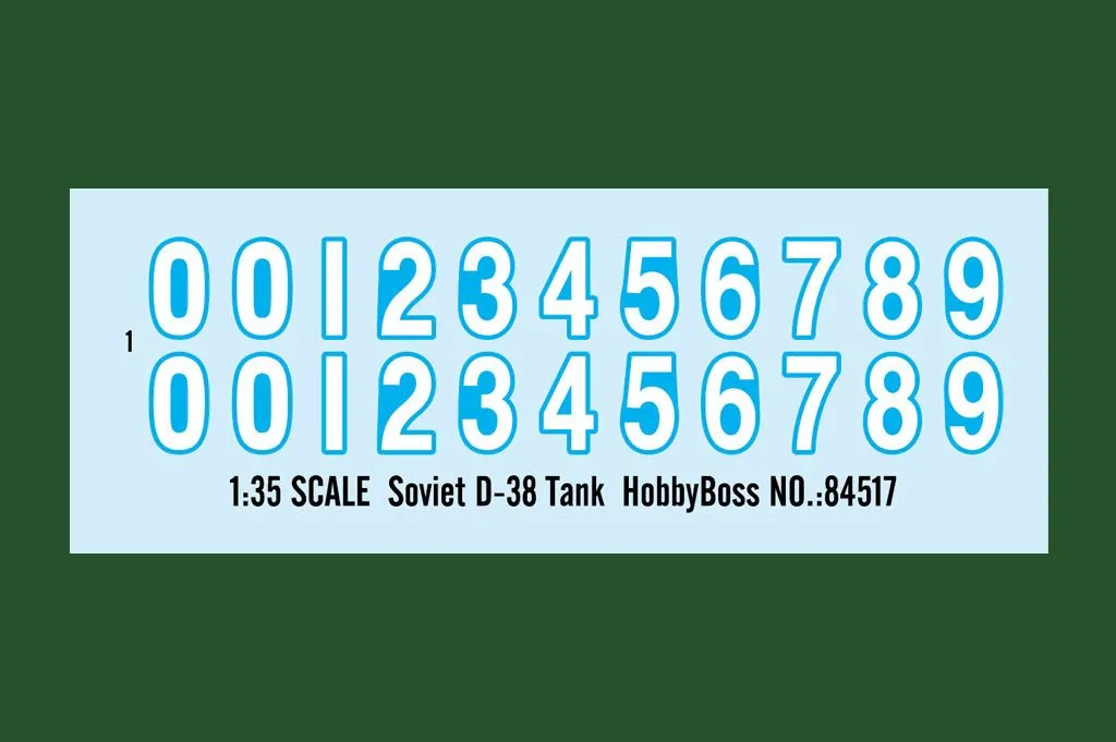 Hobby Boss 1/35 Soviet D-38 Tank # 84517 4 Hobby Boss 1/35 Soviet D-38 Tank # 84517 - Image 2