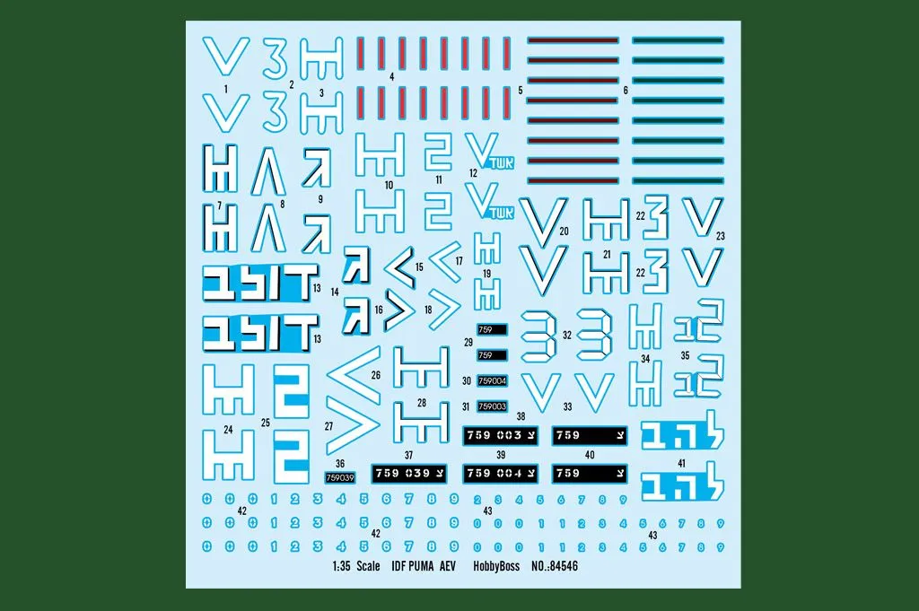 Hobby Boss 1/35 IDF PUMA CEV # 84546 5 Hobby Boss 1/35 IDF PUMA CEV # 84546 - Image 3