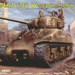 Hobby Boss 1/48 M4A1 Sherman (76) # 84801