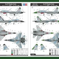 Hobby Boss Hobbyboss 1/48 - Su-27 Flanker Early # 81712 -Aircraft Kits Sales hbb81712pic3
