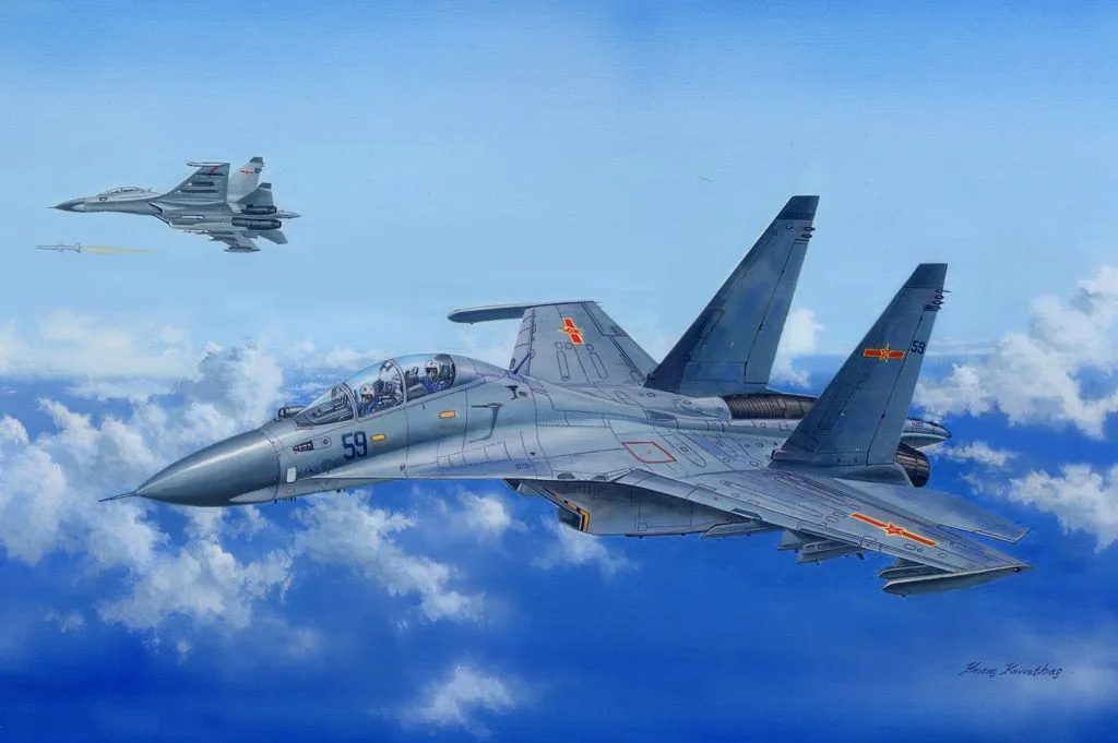 Hobby Boss Hobbyboss 1/48 Su-30MKK Flanker-G # 81714 16 Hobby Boss Hobbyboss 1/48 Su-30MKK Flanker-G # 81714 - Image 14