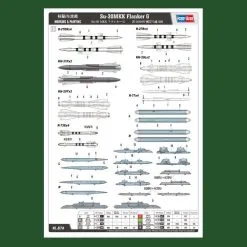 Hobby Boss Hobbyboss 1/48 Su-30MKK Flanker-G # 81714 19 Hobby Boss Hobbyboss 1/48 Su-30MKK Flanker-G # 81714 -Aircraft Kits Sales hbb81714pic4