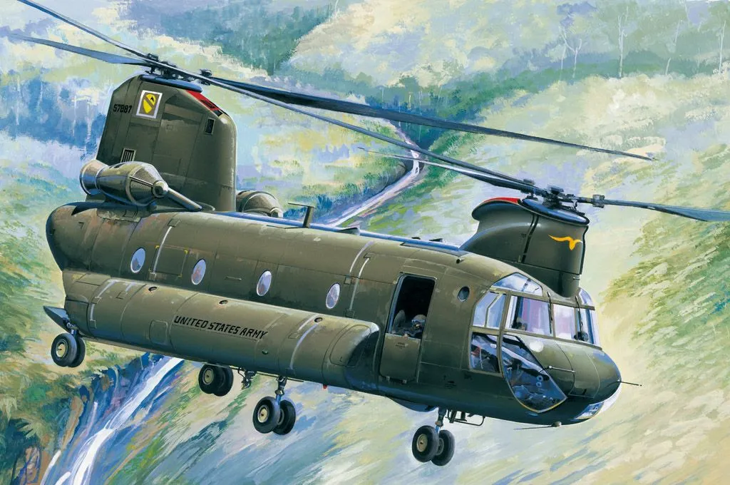 Hobby Boss Hobbyboss 1/48 CH-47A Chinook # 81772 3 Hobby Boss Hobbyboss 1/48 CH-47A Chinook # 81772