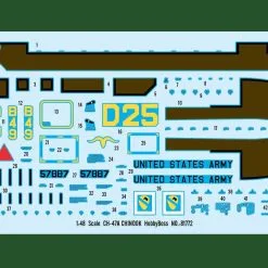 Hobby Boss Hobbyboss 1/48 CH-47A Chinook # 81772 16 Hobby Boss Hobbyboss 1/48 CH-47A Chinook # 81772 -Aircraft Kits Sales hbb81772 2