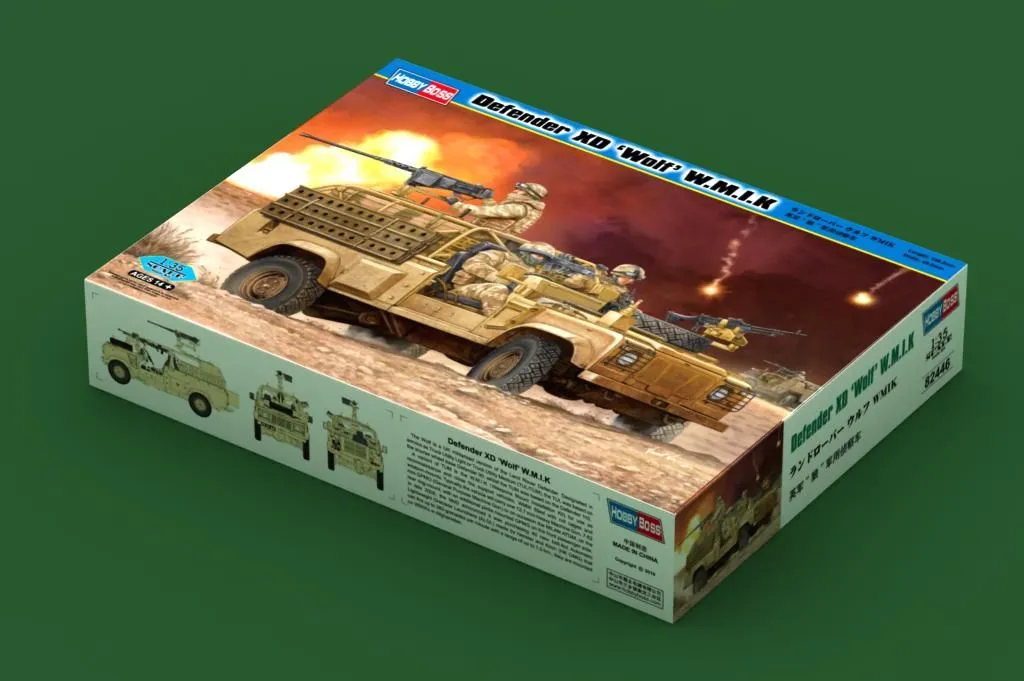 Hobby Boss 1/35 Land Rover Defender XD 'Wolf' W.M.I.K # 82446 4 Hobby Boss 1/35 Land Rover Defender XD 'Wolf' W.M.I.K # 82446 - Image 2