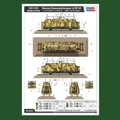 Hobby Boss Hobbyboss 1/72 German BP-42 Kommandowagen # 82924 11 Hobby Boss Hobbyboss 1/72 German BP-42 Kommandowagen # 82924 -Aircraft Kits Sales hbb82924 2