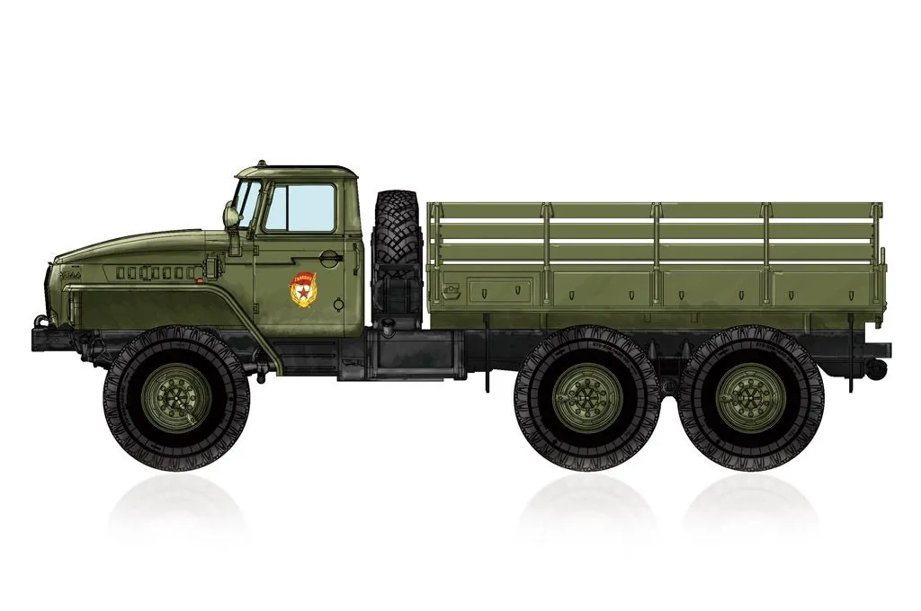 Hobby Boss Hobbyboss 1/72 Russian URAL-4320 Truck # 82930 3 Hobby Boss Hobbyboss 1/72 Russian URAL-4320 Truck # 82930