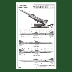 Hobby Boss Hobbyboss 1/72 SAM-2 Missile With Launcher Cabin # 82933 11 Hobby Boss Hobbyboss 1/72 SAM-2 Missile With Launcher Cabin # 82933 -Aircraft Kits Sales hbb82933 3