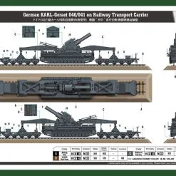 Hobby Boss Hobbyboss 1/72 Karl Geraet 040/041 On Railway Transport # 82961 20 Hobby Boss Hobbyboss 1/72 Karl Geraet 040/041 On Railway Transport # 82961 -Aircraft Kits Sales hbb82961pic4