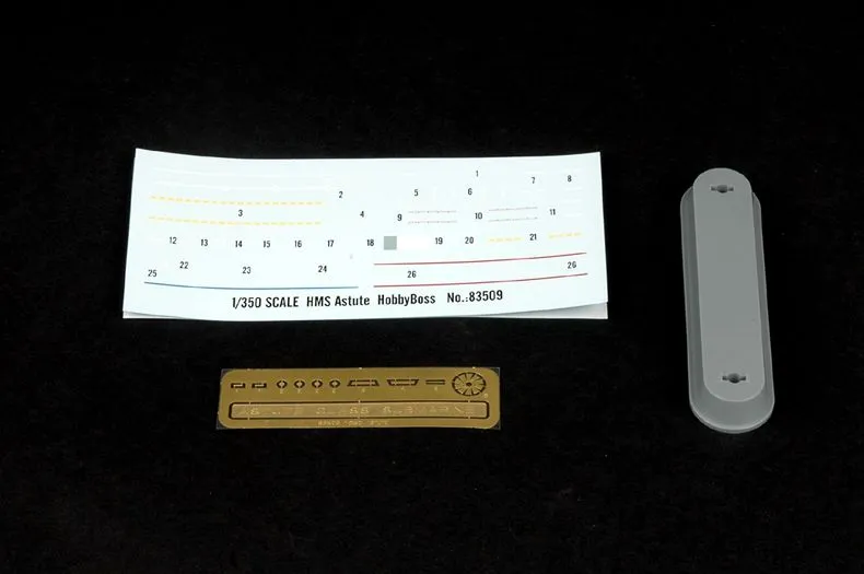 Hobby Boss 1/350 HMS Astute Submarine # 83509 8 Hobby Boss 1/350 HMS Astute Submarine # 83509 - Image 6