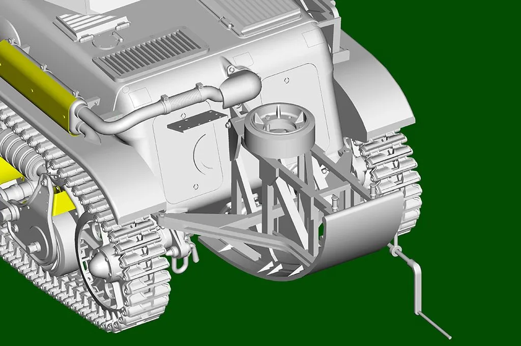 Hobby Boss Hobbyboss 1/35 French R35 Tank W/ FCM Turret # 83894 9 Hobby Boss Hobbyboss 1/35 French R35 Tank W/ FCM Turret # 83894 - Image 7