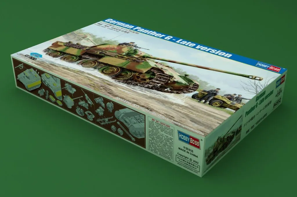 Hobby Boss Hobbyboss 1/35 German Panther G Late Version # 84552 4 Hobby Boss Hobbyboss 1/35 German Panther G Late Version # 84552 - Image 2