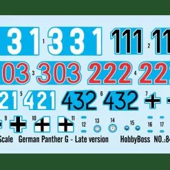 Hobby Boss Hobbyboss 1/35 German Panther G Late Version # 84552 33 Hobby Boss Hobbyboss 1/35 German Panther G Late Version # 84552 -Aircraft Kits Sales hbb84552 2