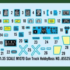 Hobby Boss Hobbyboss 1/35 M1070 Gun Truck # 85525 43 Hobby Boss Hobbyboss 1/35 M1070 Gun Truck # 85525 -Aircraft Kits Sales hbb85525pic2