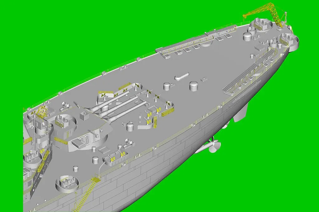 Hobby Boss Hobbyboss 1/350 USS Missouri BB-63 # 86516 11 Hobby Boss Hobbyboss 1/350 USS Missouri BB-63 # 86516 - Image 9