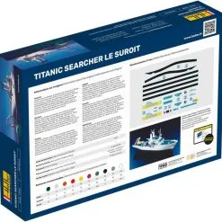 Heller 1/200 Le Suroit (The Search Vessel That Found The Titanic) # 80615 7 Heller 1/200 Le Suroit (The Search Vessel That Found The Titanic) # 80615 -Aircraft Kits Sales he80615 2