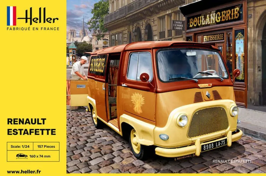 Heller 1/24 Renault Estafette Tolee # 80743 3 Heller 1/24 Renault Estafette Tolee # 80743