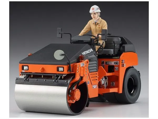 Hasegawa 1/35 Hitachi Vibratory Combined Roller ZC50C-5 # 02 4 Hasegawa 1/35 Hitachi Vibratory Combined Roller ZC50C-5 # 02 - Image 2