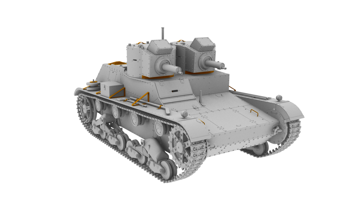 IBG Models 1/35 7TP Polish Tank - Twin Turret (Early Production) # 35071 4 IBG Models 1/35 7TP Polish Tank - Twin Turret (Early Production) # 35071 - Image 2