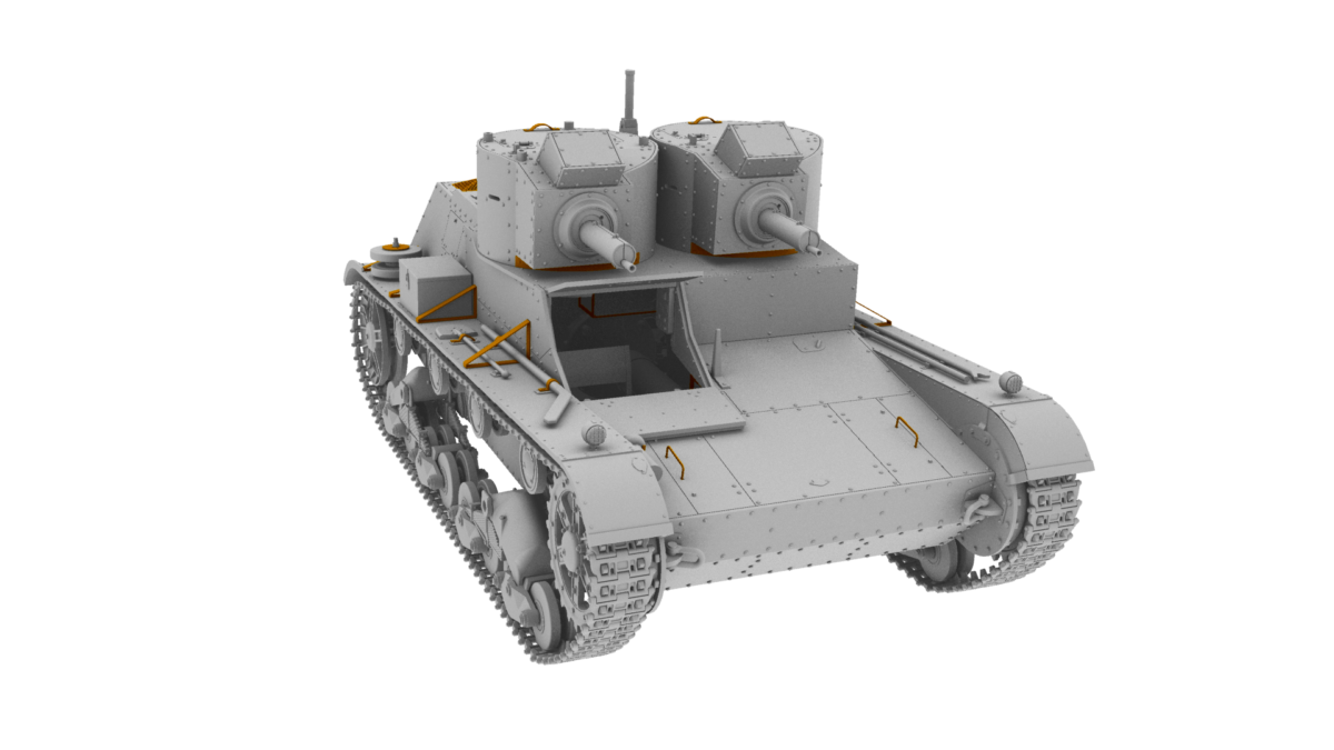 IBG Models 1/35 7TP Polish Tank - Twin Turret (Early Production) # 35071 15 IBG Models 1/35 7TP Polish Tank - Twin Turret (Early Production) # 35071 - Image 13