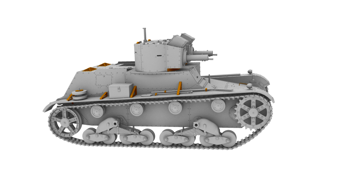 IBG Models 1/35 7TP Polish Tank - Twin Turret (Early Production) # 35071 5 IBG Models 1/35 7TP Polish Tank - Twin Turret (Early Production) # 35071 - Image 3