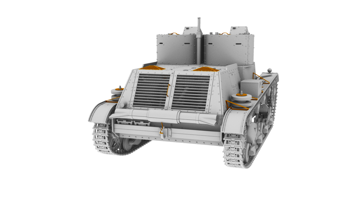 IBG Models 1/35 7TP Polish Tank - Twin Turret (Early Production) # 35071 7 IBG Models 1/35 7TP Polish Tank - Twin Turret (Early Production) # 35071 - Image 5