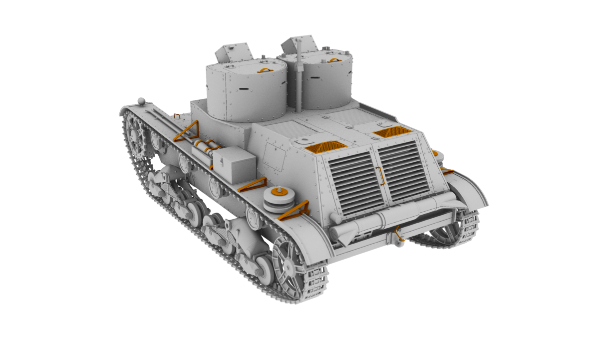 IBG Models 1/35 7TP Polish Tank - Twin Turret (Early Production) # 35071 8 IBG Models 1/35 7TP Polish Tank - Twin Turret (Early Production) # 35071 - Image 6